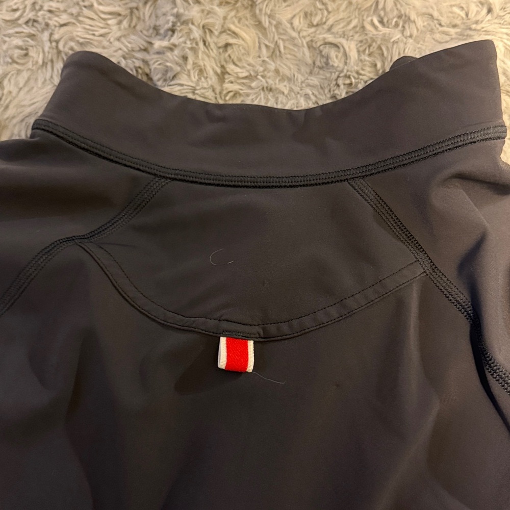 Tracksmith Womens Charcoal Half-Zip Lightweight Pullover size M - Picture 6 of 11